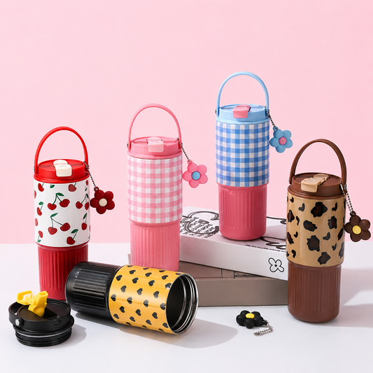 Cute Indsulated Travel Tumbler