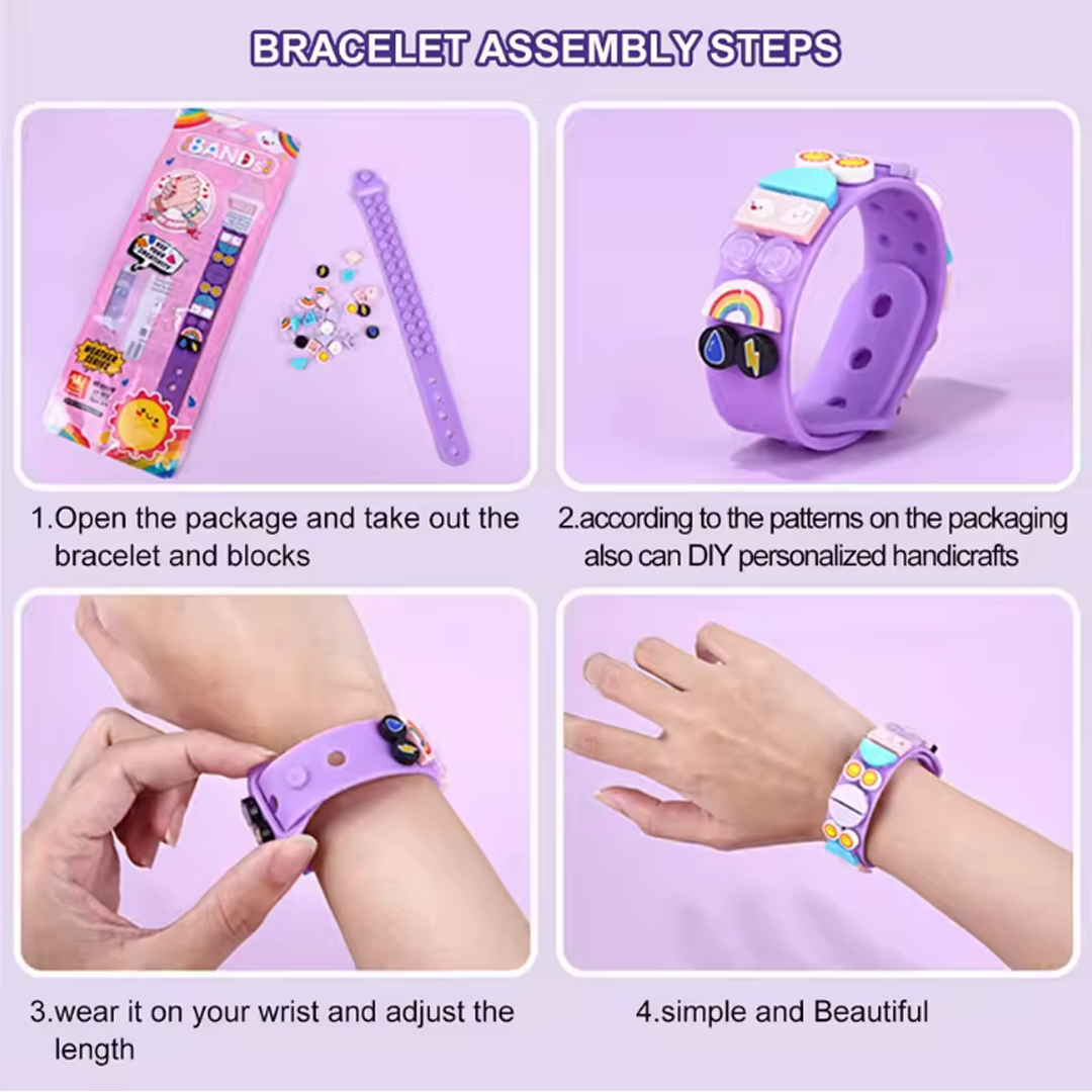 Colourful accessory bands assortment