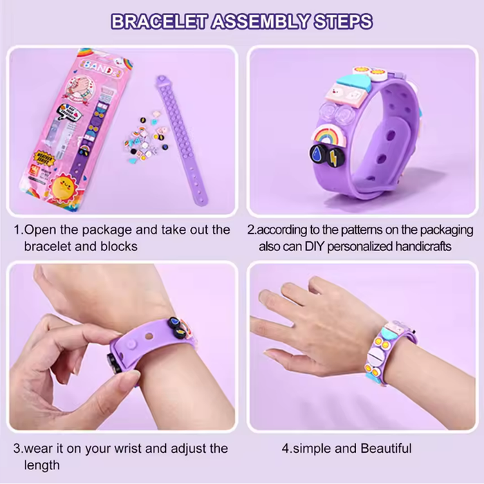 Colourful accessory bands assortment