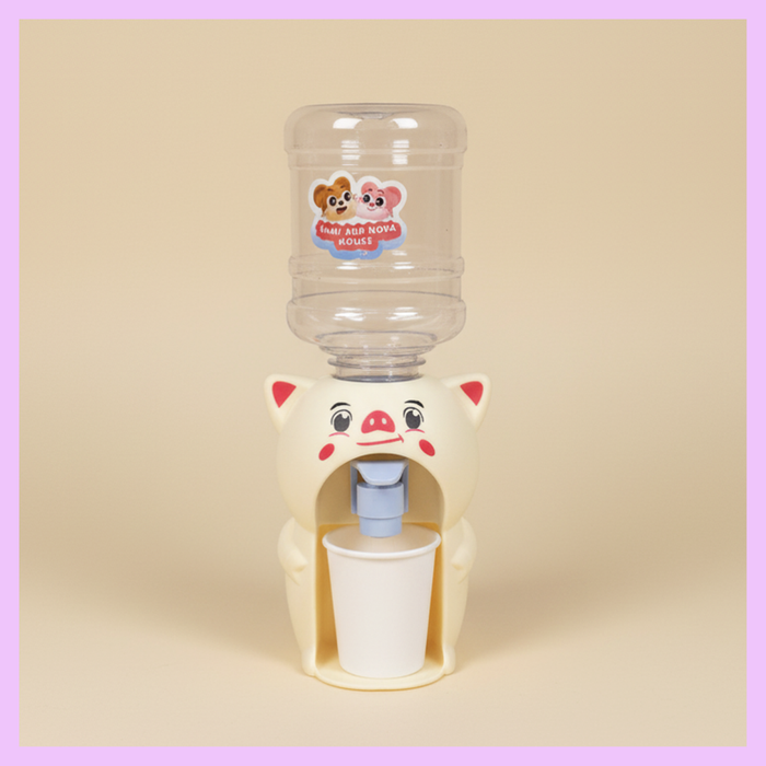 Small pretend play water dispenser