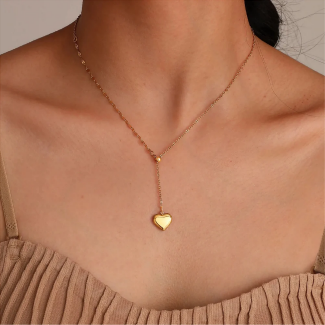 Anti Tarnish Necklace - Heart_1
