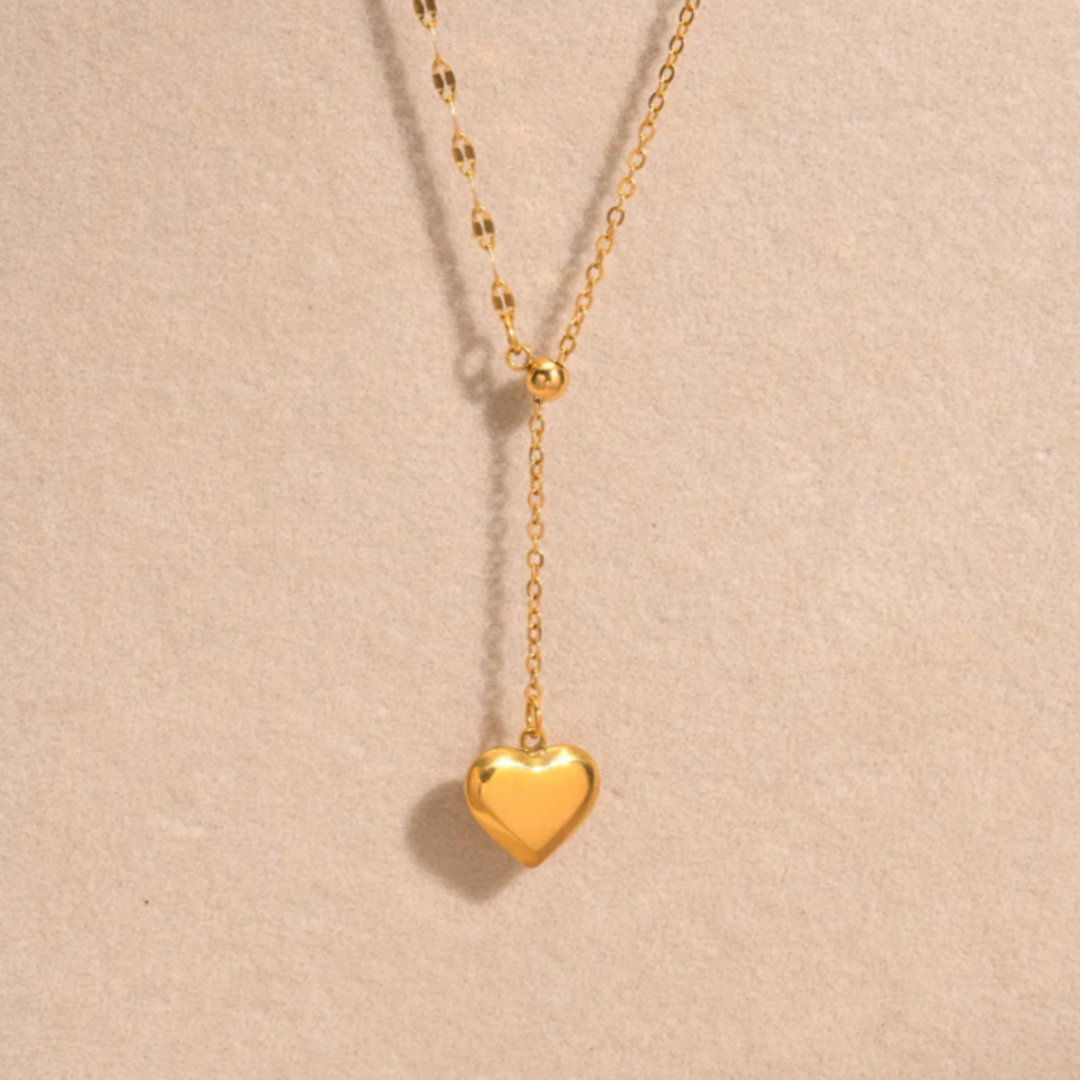 Anti Tarnish Necklace - Heart_2