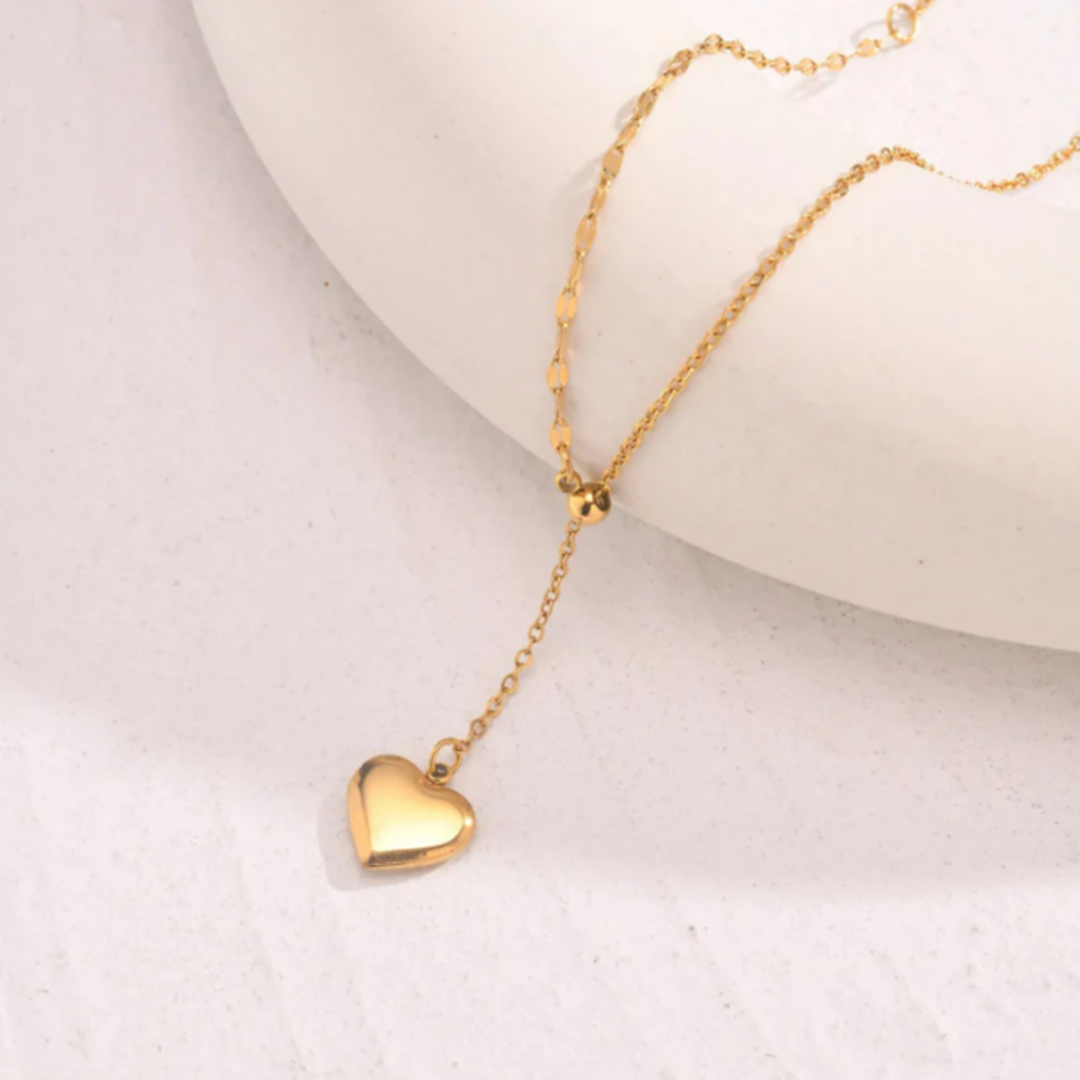 Anti Tarnish Necklace - Heart_3