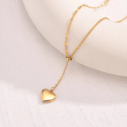 Anti Tarnish Necklace - Heart_3
