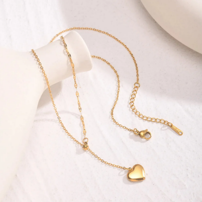 Anti Tarnish Necklace - Heart_4