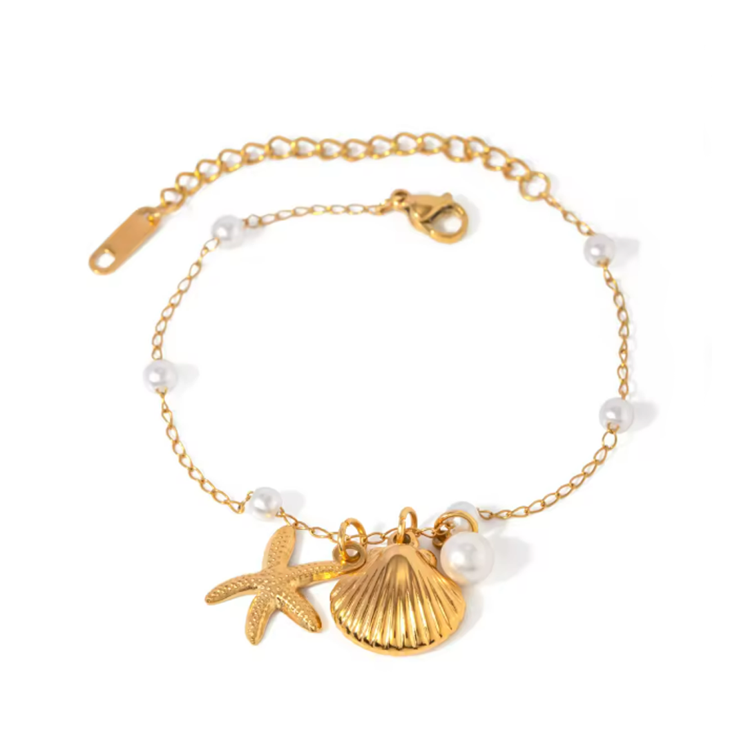 Bracelet - Anti Tarnish - Sea