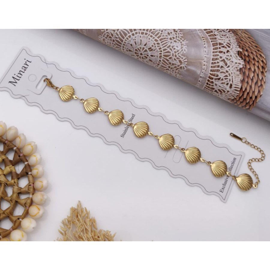 Anti Tarnish Sea Shell Bracelet
