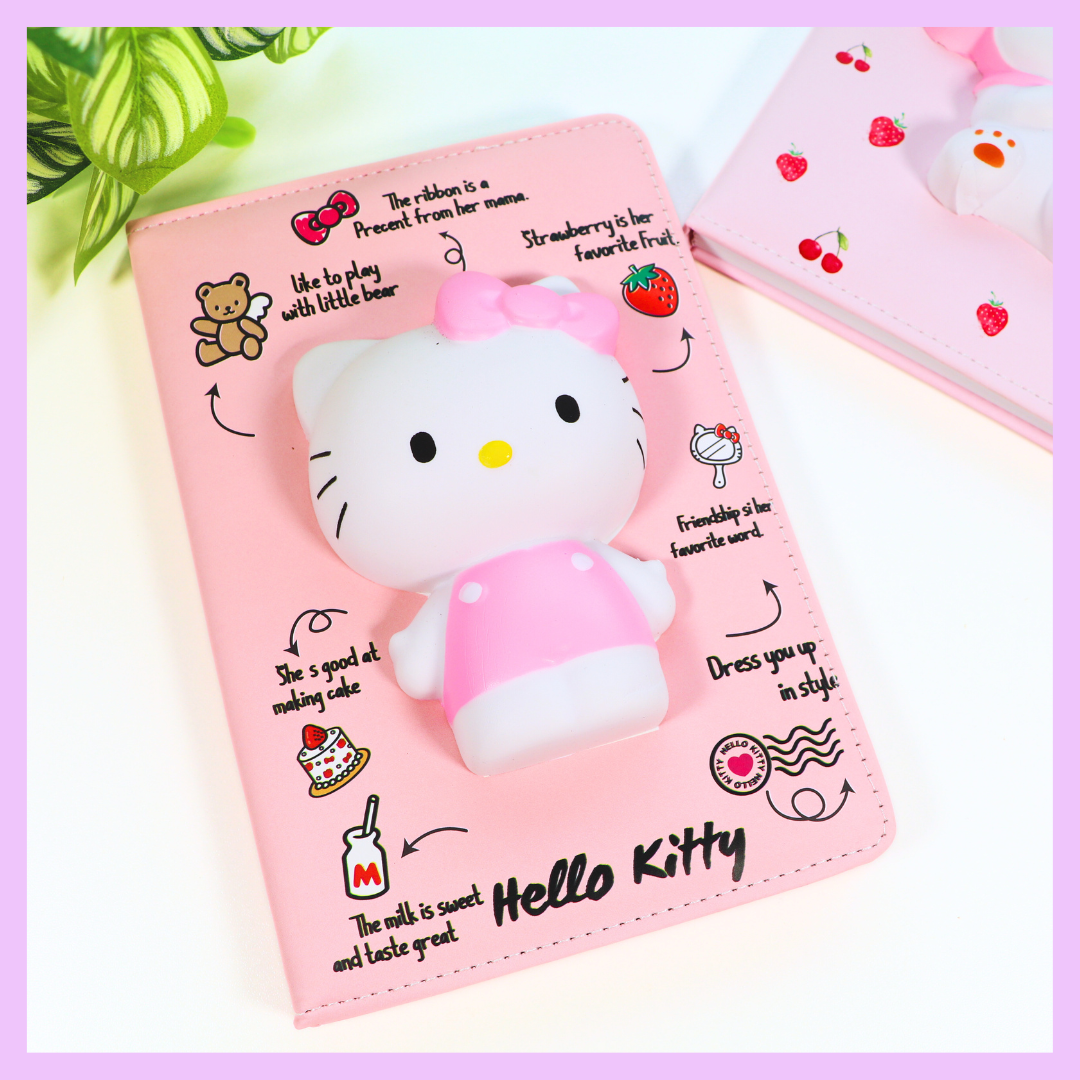 Hello Kitty squishy diary