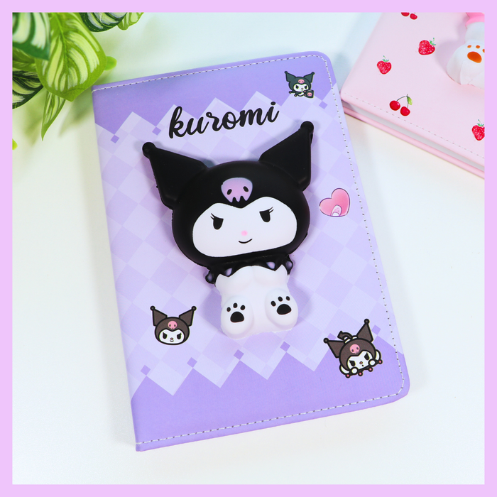 Kuromi squishy diary
