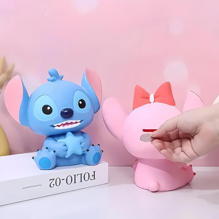 Stitch Piggy Bank - unbreakable
