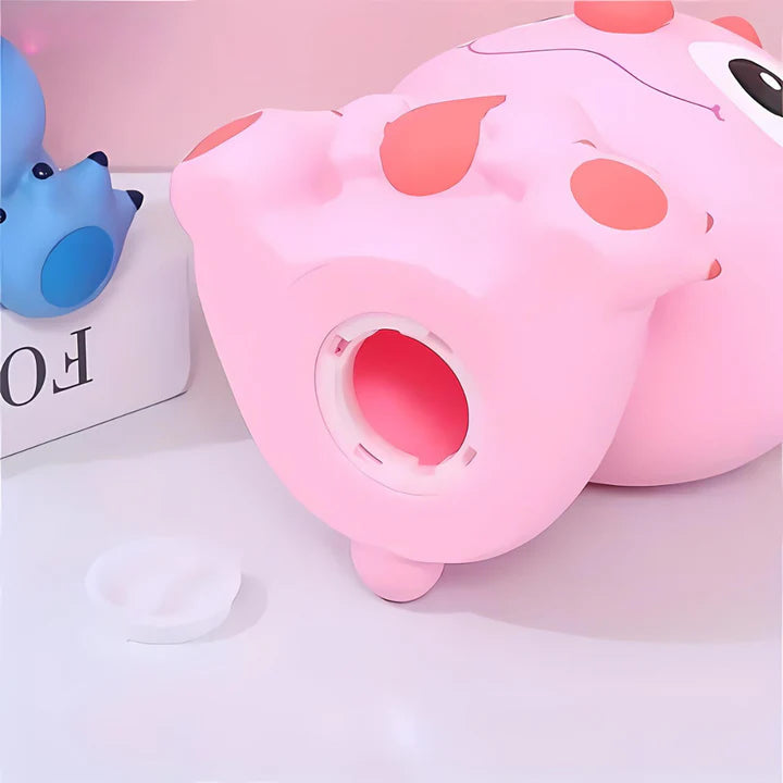 Stitch Piggy Bank back view