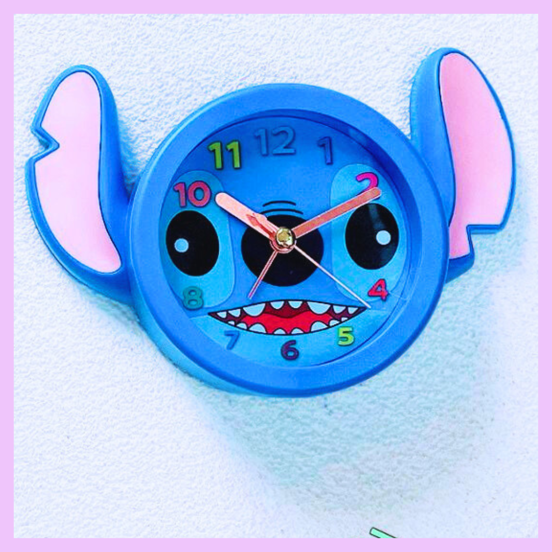 Small Stitch character alarm clock