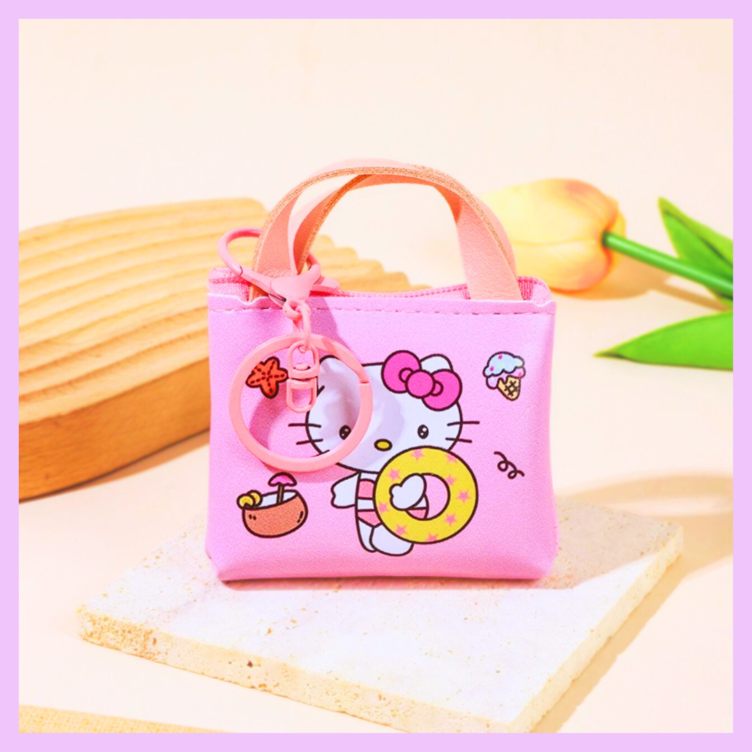 Sanrio theme Purse Keychain
