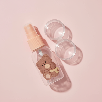 Pastel Travel Kit  1 Spray Bottle 2 Container 1 Spatula