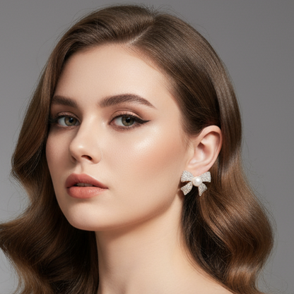 Bow Stud Earing